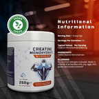 CREATINE MONOHYDRATE 250G